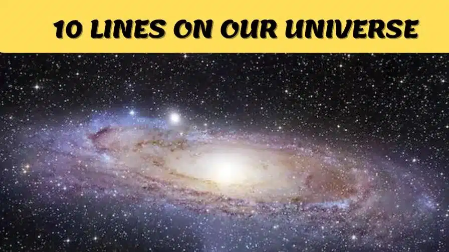 10 lines on our Universe in English