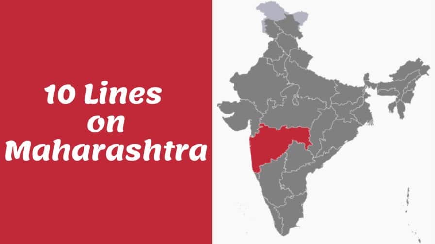 10 lines on Maharashtra