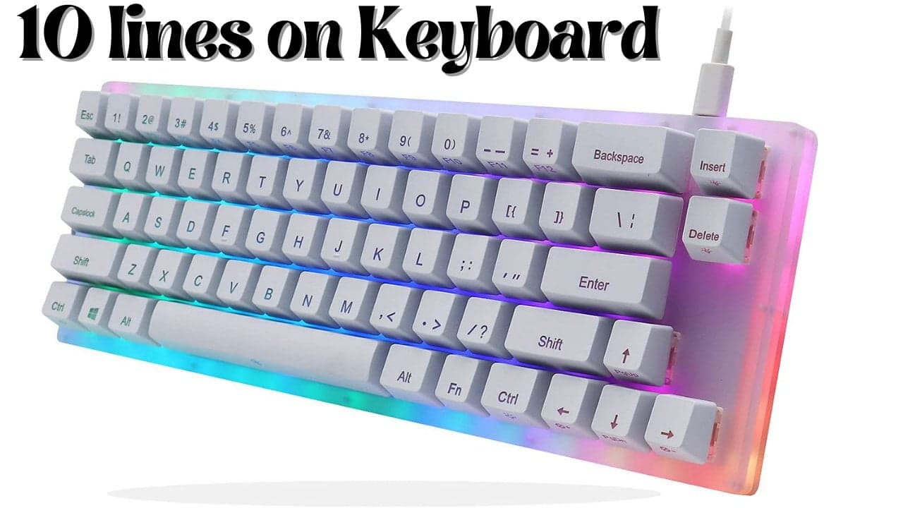 about keyboard in english essay