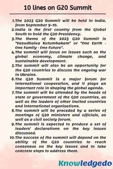 essay writing on g20 in english